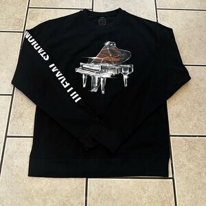 Kygo 02/07/22 Ultra Music Festival Sweater Crewneck Medium Piano Graphic